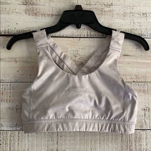 Lululemon sports bra. White, size 8.
